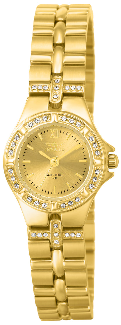 Invicta Women's 21mm Wildflower Quartz Crystal Accented Bracelet Watch