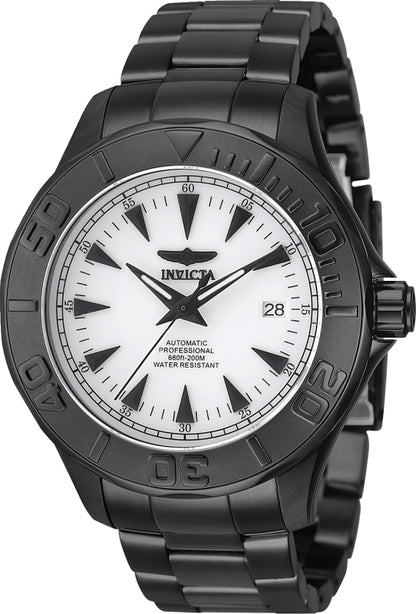 Invicta Men's 47mm Signature Automatic Black Bracelet Watch