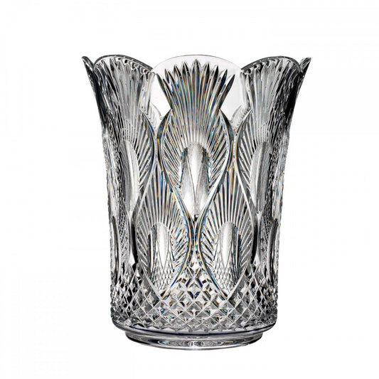 Waterford House of Waterford 12" Peacock Vase