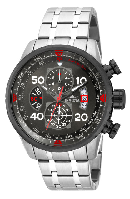 Invicta Men's 48mm Aviator Quartz Chronograph Tactical Dial Bracelet Watch