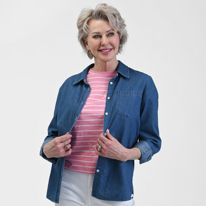 Christopher & Banks Women's Weekender Shirt