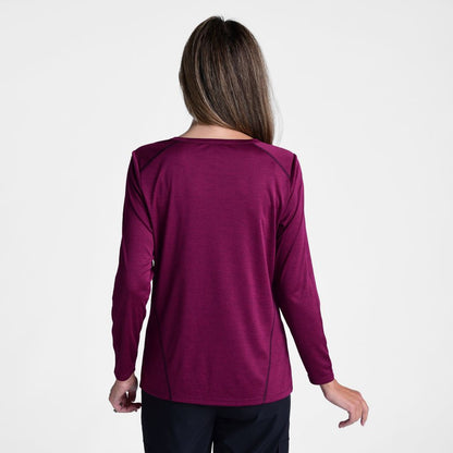 Christopher & Banks Relaxed Restyled Seam Detail Long Sleeve Tee