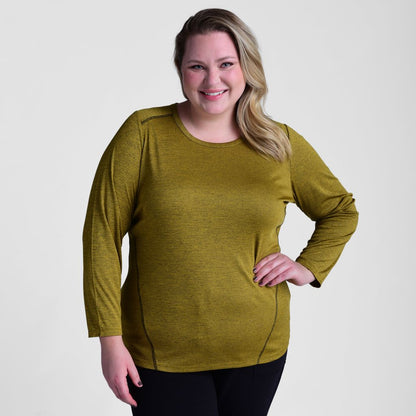 Christopher & Banks Relaxed Restyled Seam Detail Long Sleeve Tee