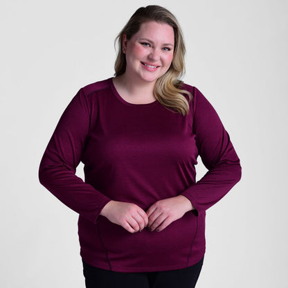 Christopher & Banks Relaxed Restyled Seam Detail Long Sleeve Tee