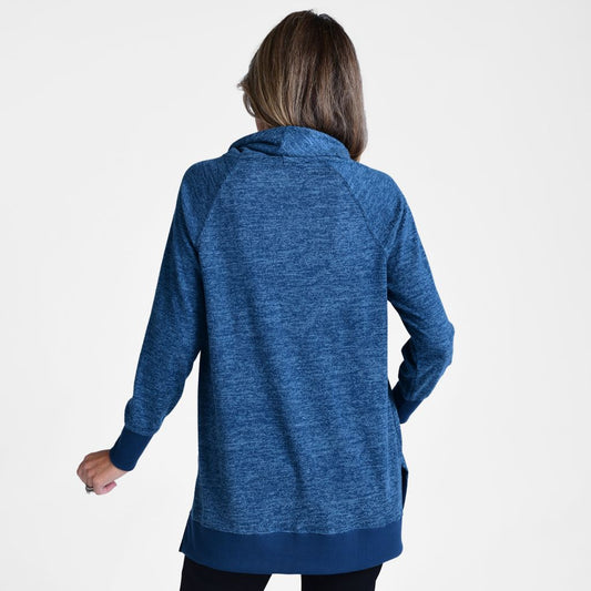 Christopher & Banks Cowl Neck Long Sleeve Tunic