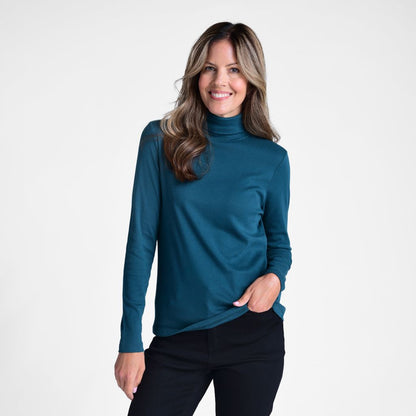 Christopher & Banks Long Sleeve Turtleneck Perfect Tee