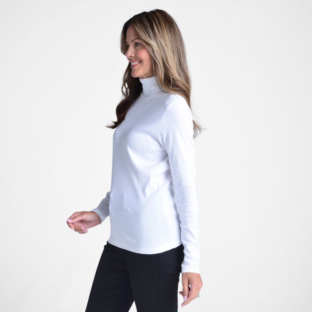 Christopher & Banks Long Sleeve Turtleneck Perfect Tee