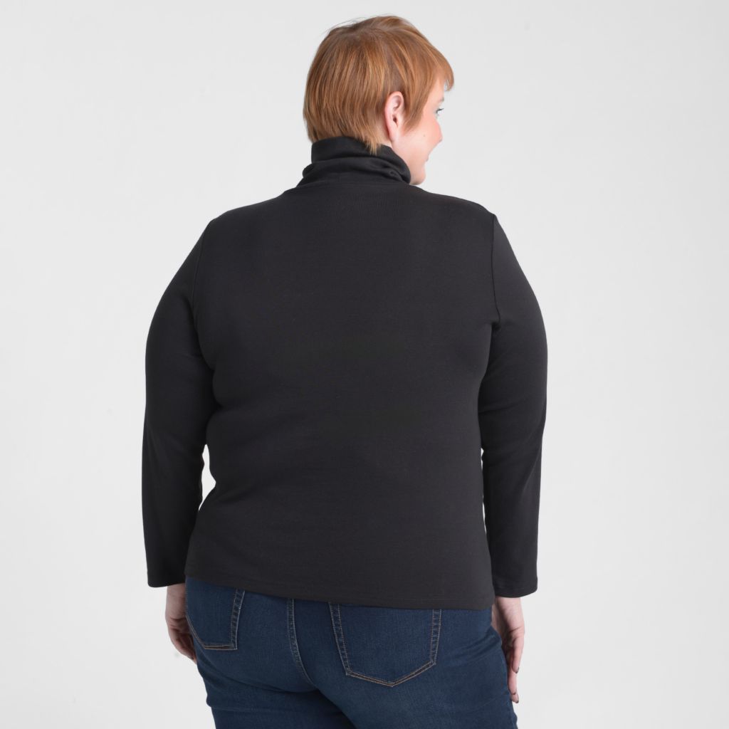 Christopher & Banks Long Sleeve Turtleneck Perfect Tee