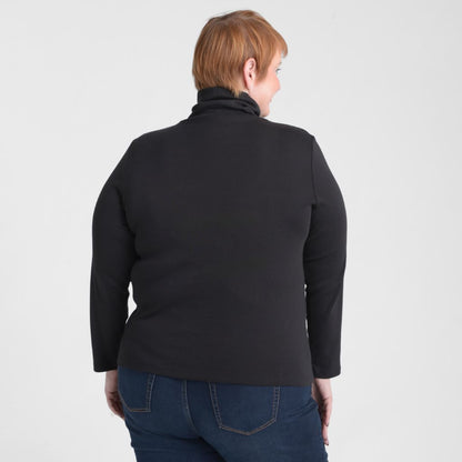 Christopher & Banks Long Sleeve Turtleneck Perfect Tee