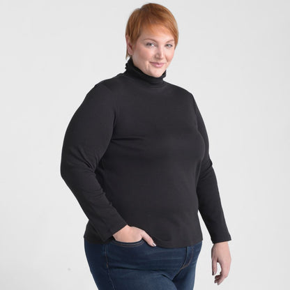 Christopher & Banks Long Sleeve Turtleneck Perfect Tee