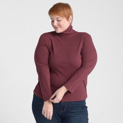 Christopher & Banks Long Sleeve Turtleneck Perfect Tee
