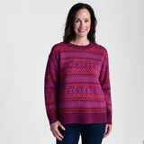 Christopher & Banks Fair Isle Crewneck Sweater