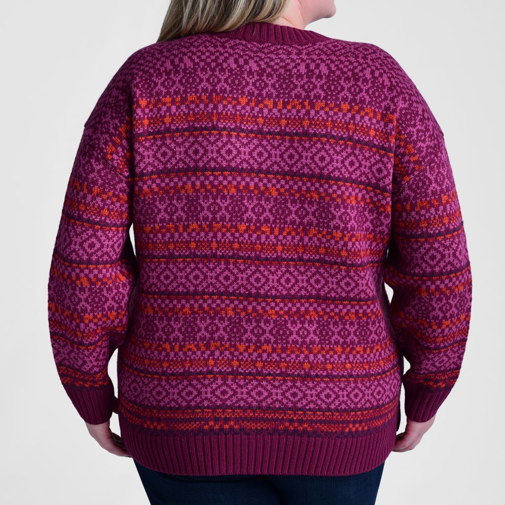 Christopher & Banks Fair Isle Crewneck Sweater