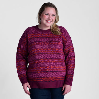 Christopher & Banks Fair Isle Crewneck Sweater