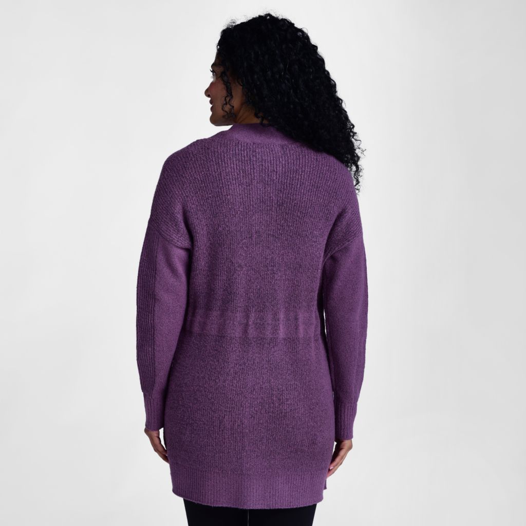 Christopher & Banks Relaxed Restyled Button Front Cardigan