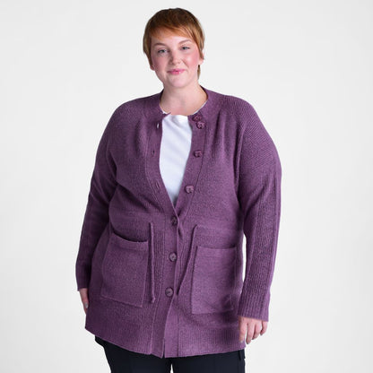 Christopher & Banks Relaxed Restyled Button Front Cardigan