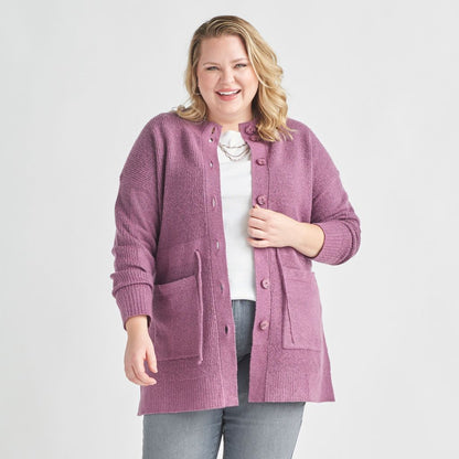 Christopher & Banks Relaxed Restyled Button Front Cardigan