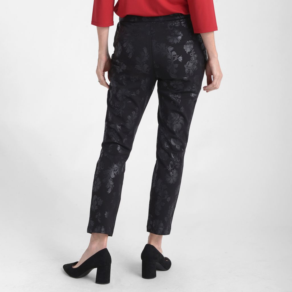 Christopher & Banks Foil Printed Pant