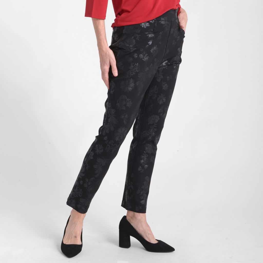 Christopher & Banks Foil Printed Pant