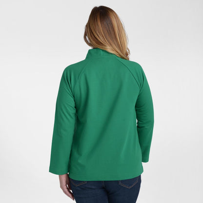 Christopher & Banks Button Detail Sweatshirt