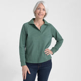 Christopher & Banks Long Sleeve Collared Top