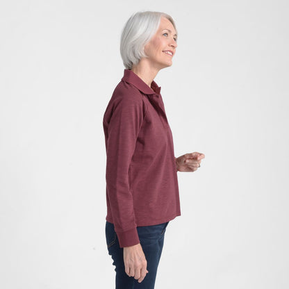 Christopher & Banks Long Sleeve Collared Top