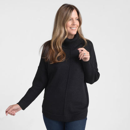 Christopher & Banks Cowl Neck Dolman Sleeve Sweater