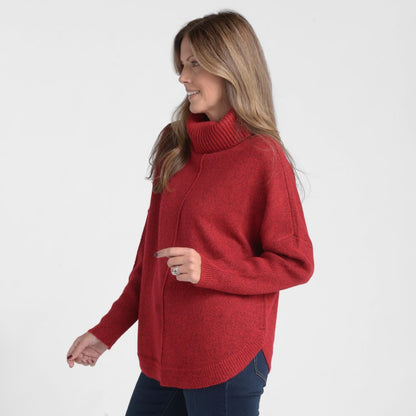 Christopher & Banks Cowl Neck Dolman Sleeve Sweater