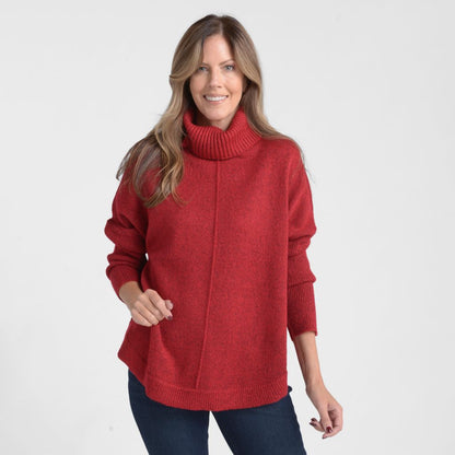 Christopher & Banks Cowl Neck Dolman Sleeve Sweater