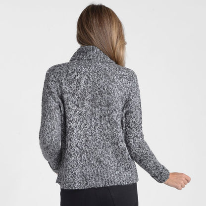 Christopher & Banks Marled Yarn Turtleneck Sweater