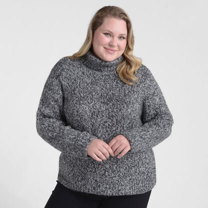 Christopher & Banks Marled Yarn Turtleneck Sweater