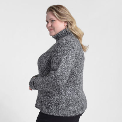 Christopher & Banks Marled Yarn Turtleneck Sweater