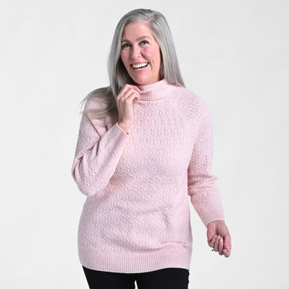 Christopher & Banks Cable Stitch Turtleneck Sweater