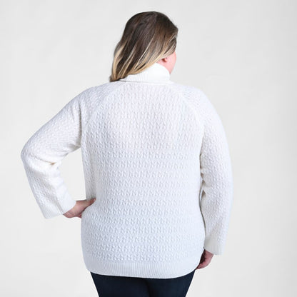 Christopher & Banks Cable Stitch Turtleneck Sweater