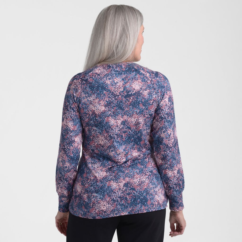 Christopher & Banks Relaxed Restyled Printed Raglan Sleeve Tee