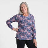 Christopher & Banks Relaxed Restyled Printed Raglan Sleeve Tee