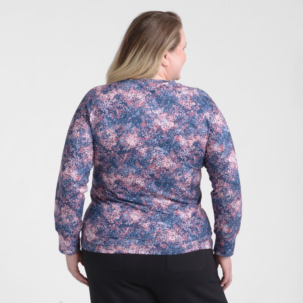 Christopher & Banks Relaxed Restyled Printed Raglan Sleeve Tee