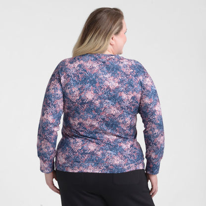 Christopher & Banks Relaxed Restyled Printed Raglan Sleeve Tee