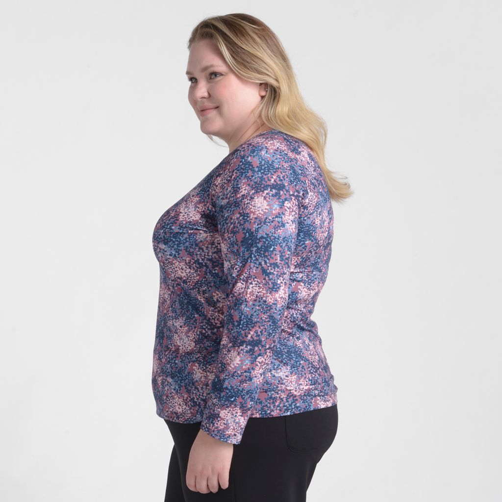 Christopher & Banks Relaxed Restyled Printed Raglan Sleeve Tee