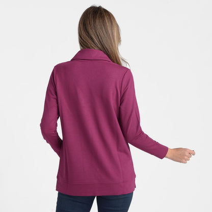 Christopher & Banks Shawl Collar Long Sleeve Tunic