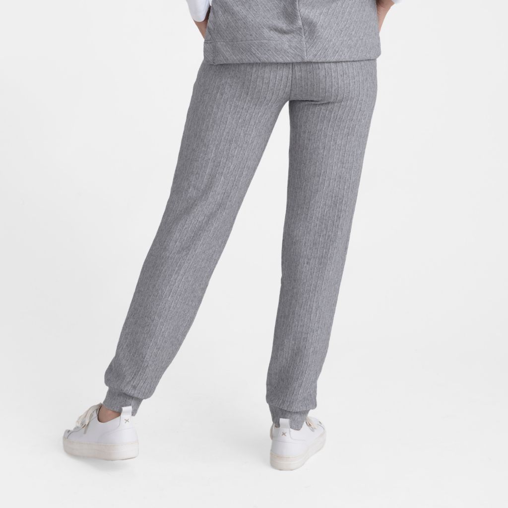 Christopher & Banks Relaxed Restyled Rib Knit Jogger Pant