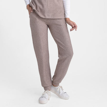 Christopher & Banks Relaxed Restyled Rib Knit Jogger Pant