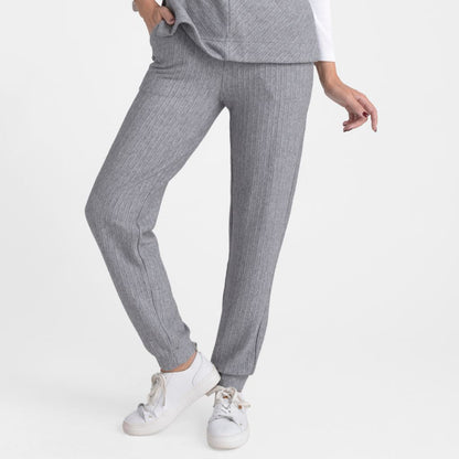 Christopher & Banks Relaxed Restyled Rib Knit Jogger Pant