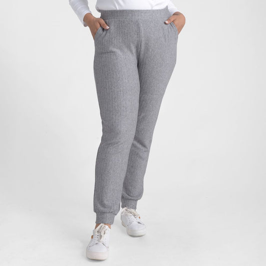 Christopher & Banks Relaxed Restyled Rib Knit Jogger Pant