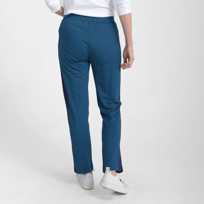 Christopher & Banks Relaxed Restyled Racer Stripe Tapered Leg Pant