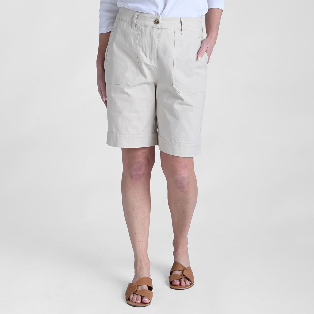 Christopher & Banks Relaxed Fit Canvas Short