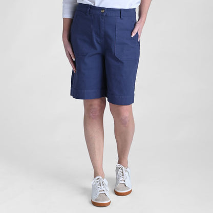 Christopher & Banks Relaxed Fit Canvas Short