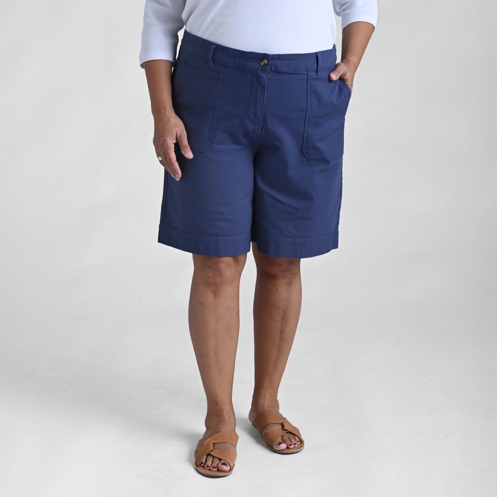 Christopher & Banks Relaxed Fit Canvas Short