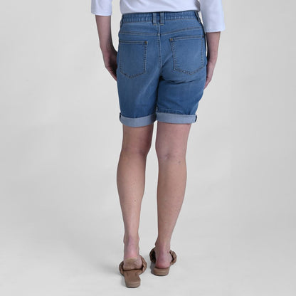 Christopher & Banks Women's Signature Slimming Shaped Fit Bermuda
