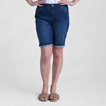 Christopher & Banks Women's Signature Slimming Shaped Fit Bermuda